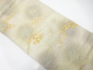 アンティーク　唐松模様織り出し袋帯（材料）